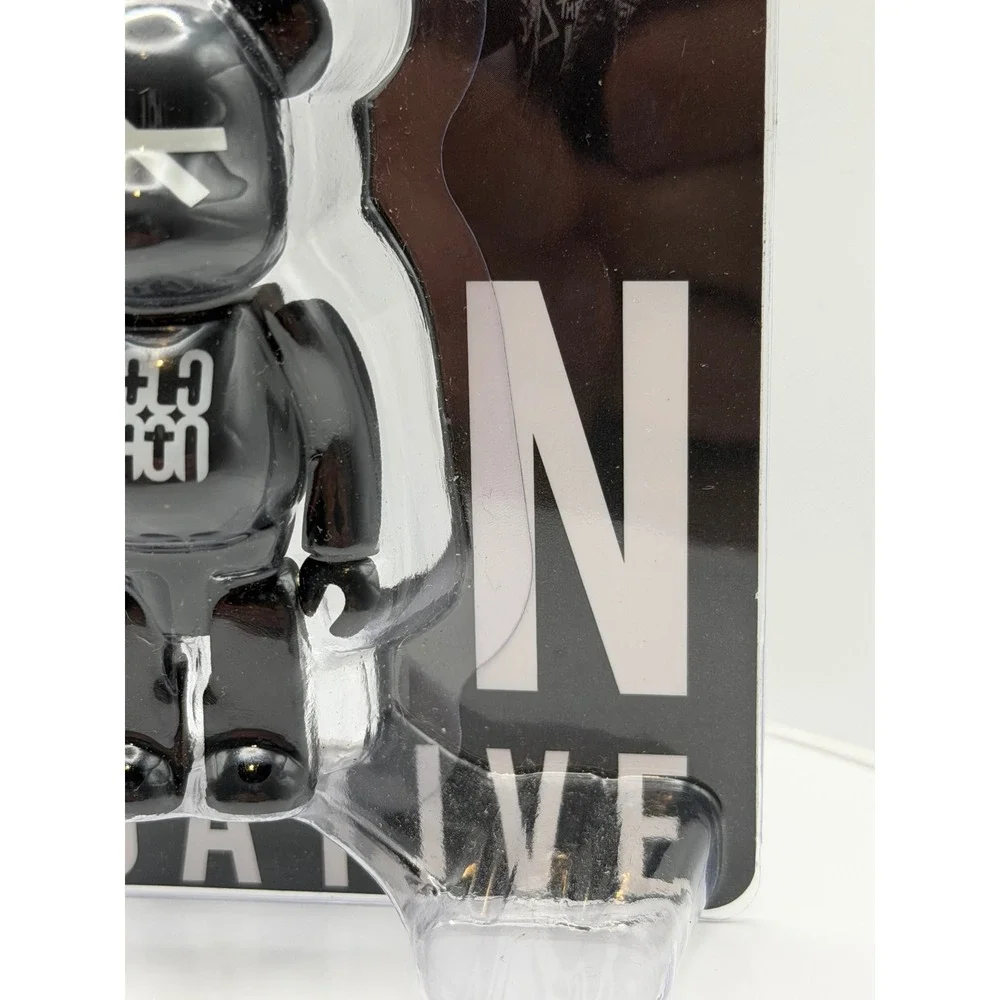 Medicom Toy BE@RBRICK Coldrain NONNEGATIVE Limited Edition 100% Black Figure